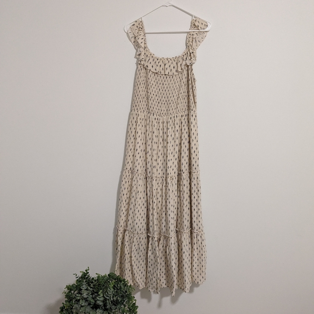 Square Neck Maxi Sundress